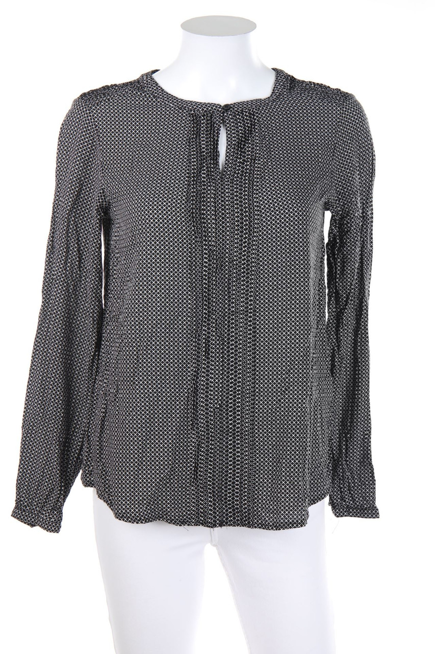 soyaconcept - Tunika-Bluse mit Geo-Print - M