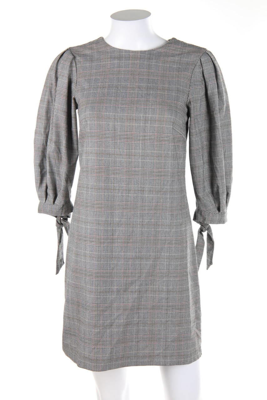 H&M - Kleid mit Karo-Muster - D 34