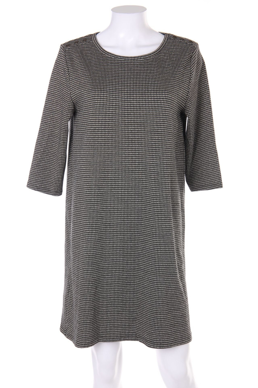 promod - Kleid mit Metallic-Effekt mit Schmuck-Knöpfen - L