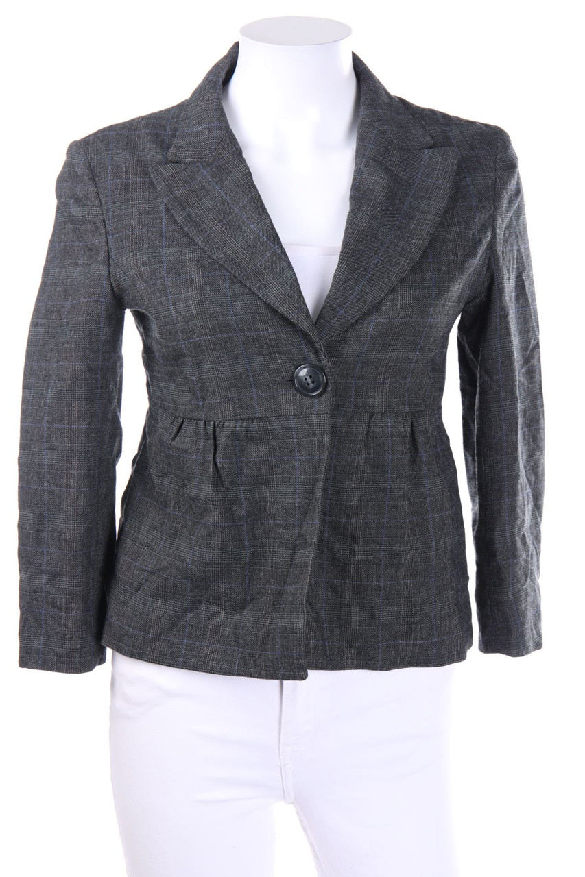 H&M - Blazer-Jacke mit Karo-Muster - D 34