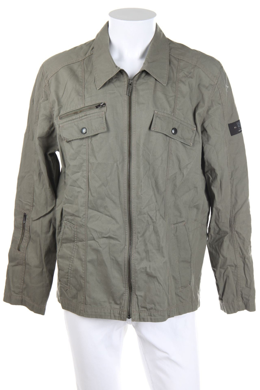 Calvin Klein - Jacke mit Logo-Patch - XL