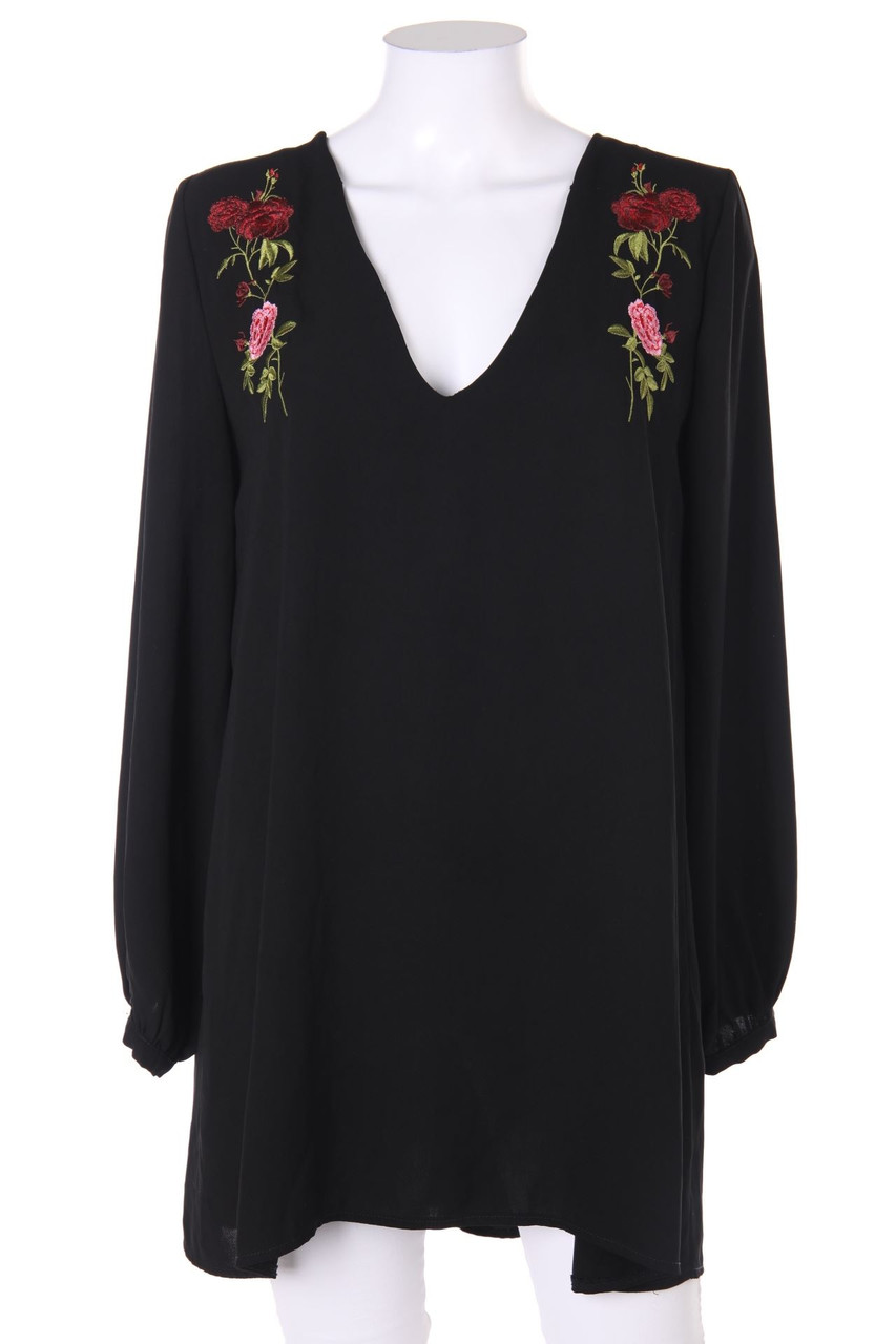 MISSGUIDED - Oversize-Party-Kleid mit floralem Muster - D 34