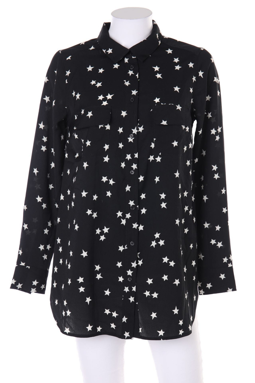 H&M MAMA - Hemd-Bluse mit aufgesetzten Taschen - S