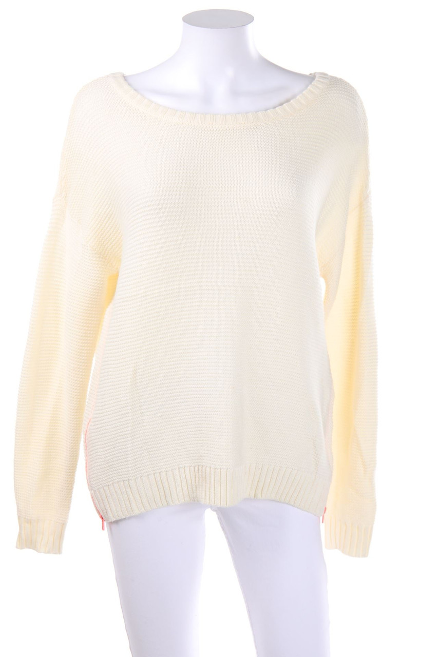 OBJECT - Strick-Pullover mit Zipper - XS