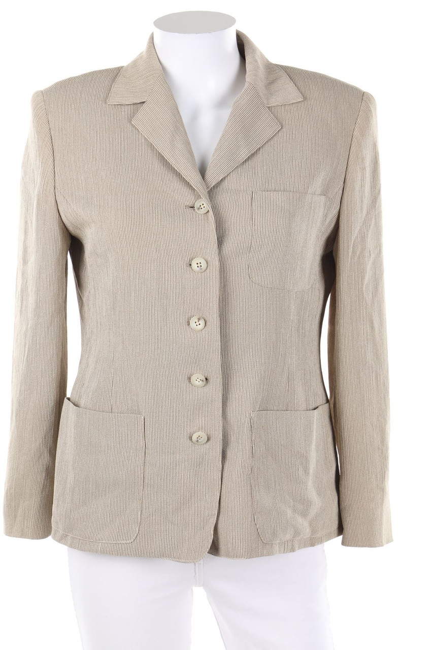 emanuel ungaro - Vintage-Blazer mit Reverskragen mit Streifen - D 38