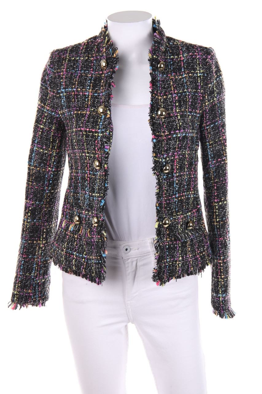 Chicorée - Blazer-Jacke mit Karo-Muster - XS