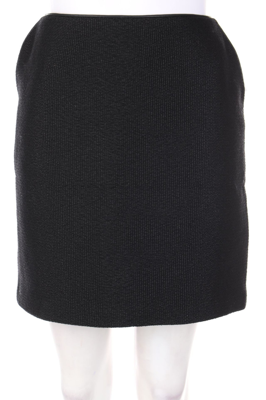 ESPRIT - Minirock mit Kunstleder-Details - D 40