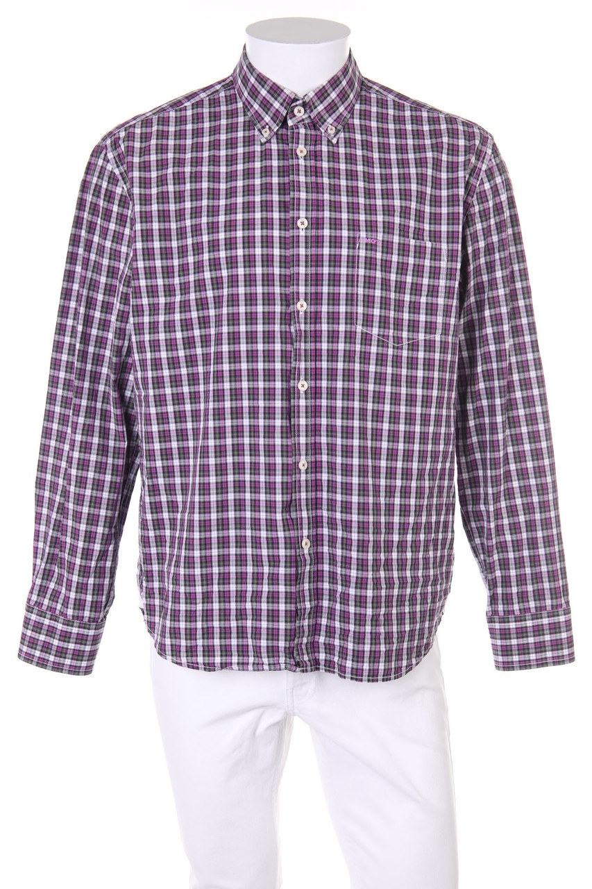 Marc O´Polo - kariertes Button-down-Hemd - XL
