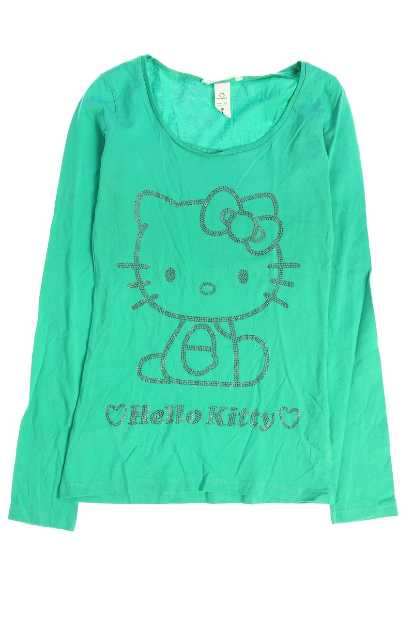 H&M YOUNG - T-Shirt mit Schmuckstein-Applikation - 170