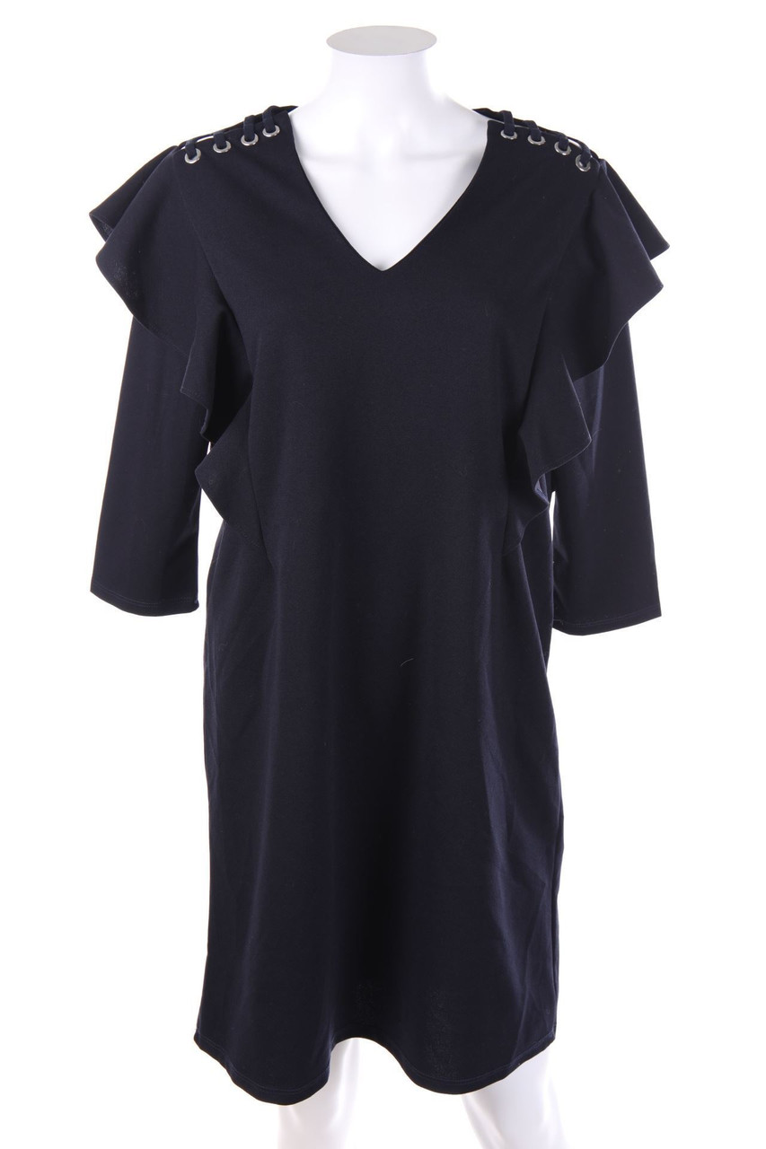 Prémaman - Umstands-Abendkleid mit Volants - L