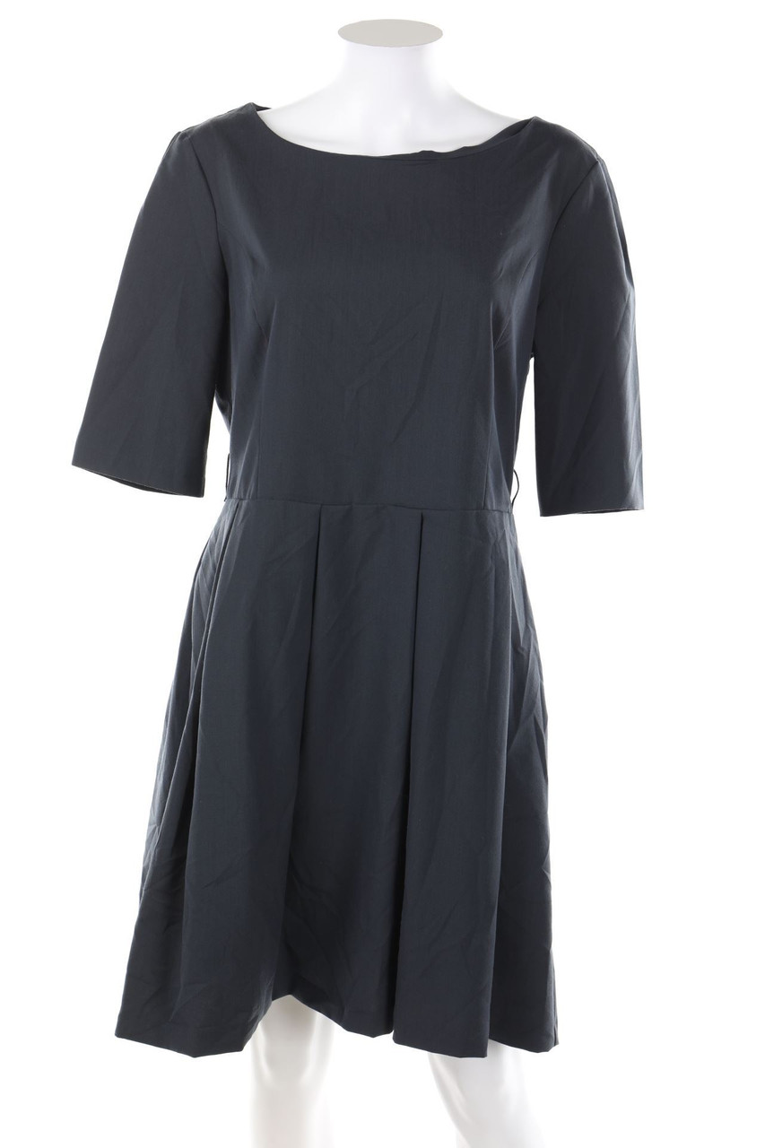 SISLEY - Kleid mit Falten - M