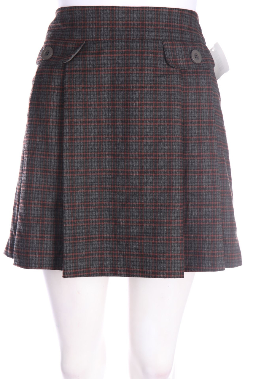 WAREHOUSE - Minirock mit Karo-Muster - D 40