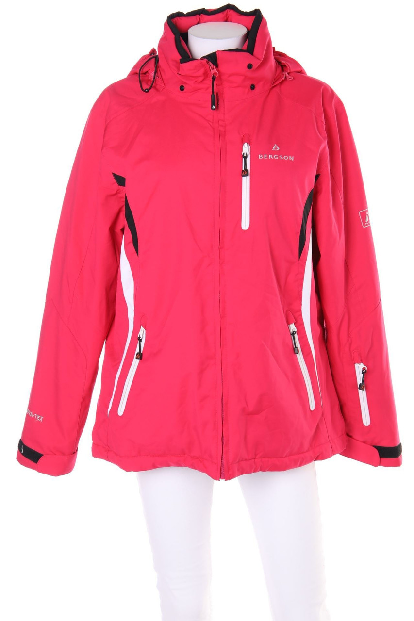 Bergson - wattierte Jacke mit Logo-Stickerei - XXXL