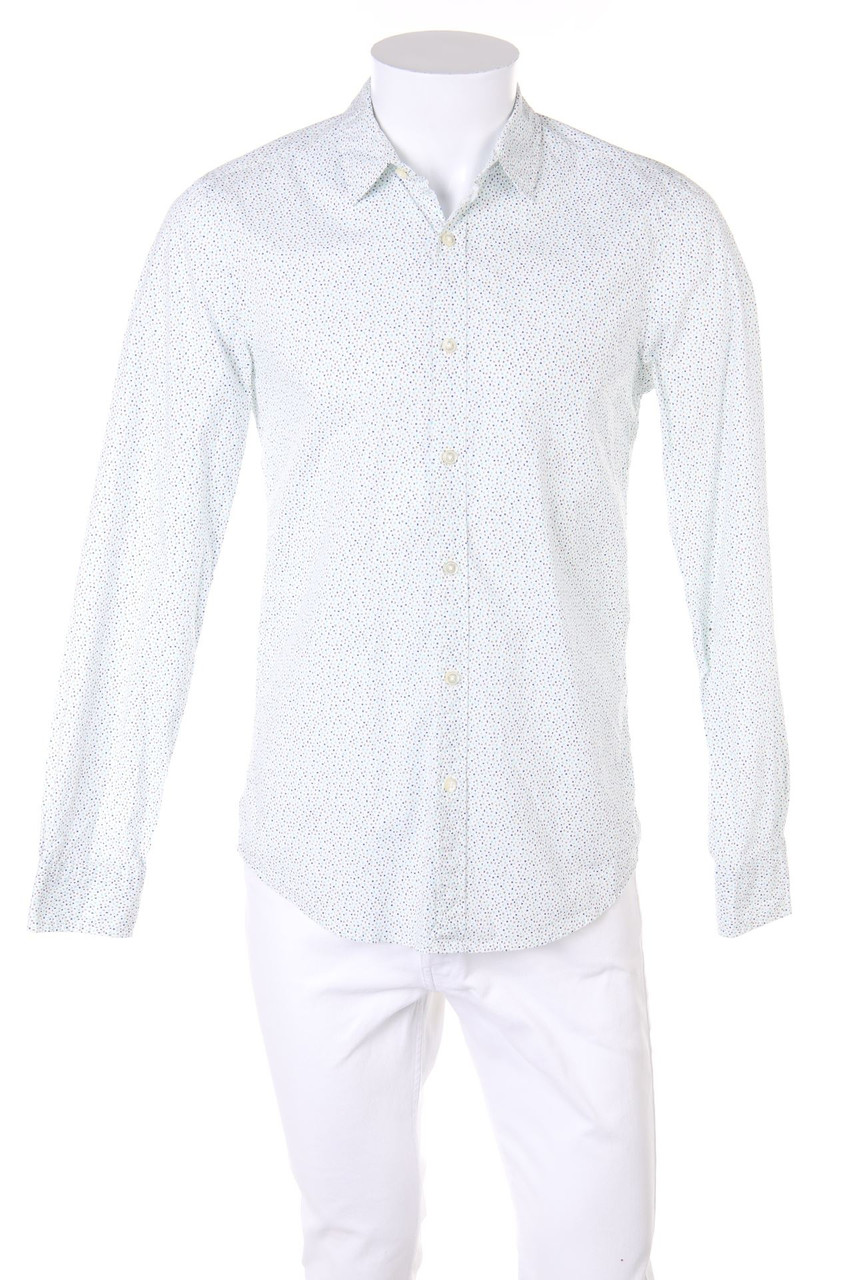 UNITED COLORS OF BENETTON - Hemd mit Punkten - 48