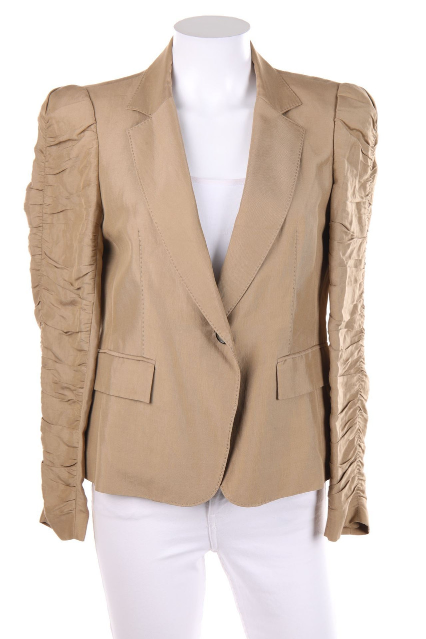 ZARA WOMAN - Blazer mit Raffungen - M