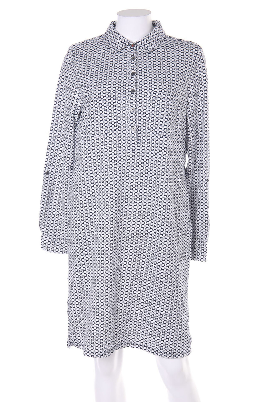 Boden - Blusenkleid aus Jersey mit floralem Muster - D 38