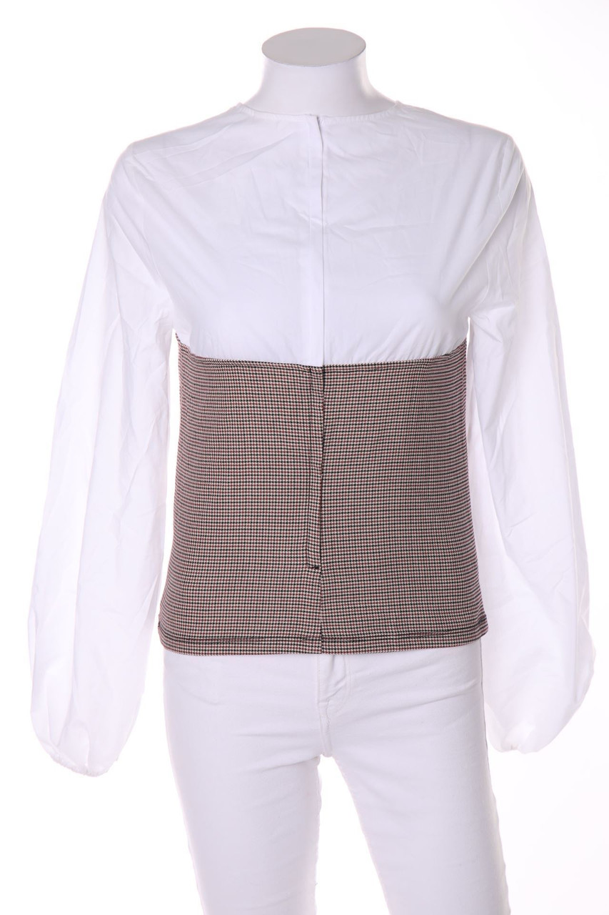 H&M - Bluse mit Karo-Muster - M