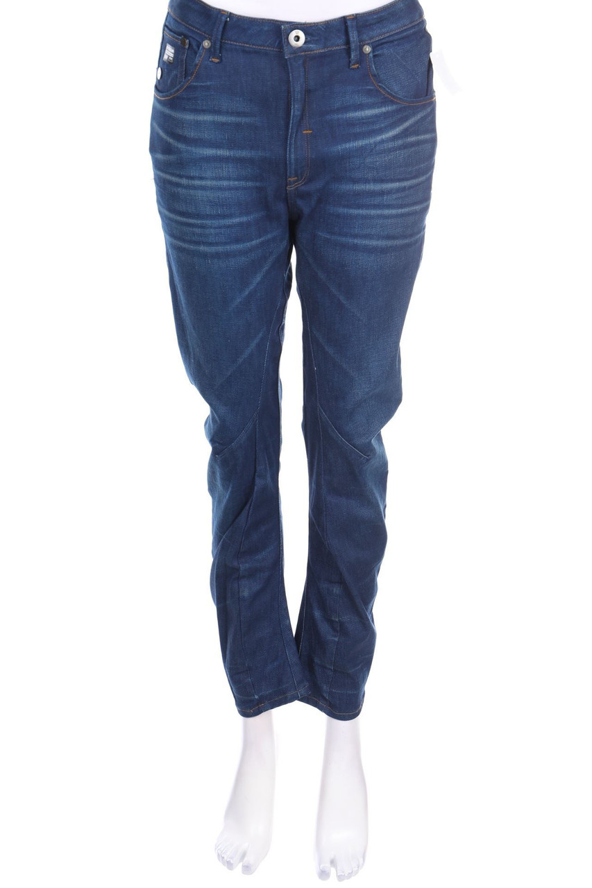 G-STAR RAW - Used Look Straight Cut Jeans mit Stretch - W27