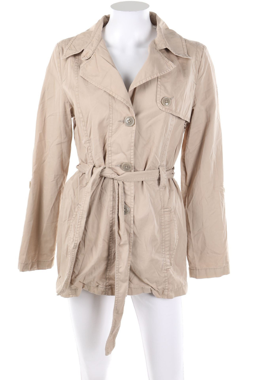 s.Oliver - Trenchcoat aus Baumwolle - D 34