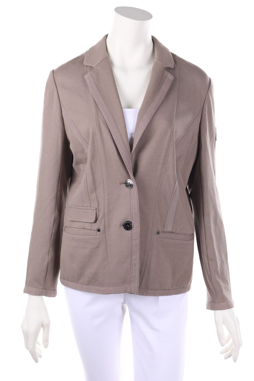 FRIEDA & FREDDIES - Jersey-Blazer mit Logo-Applikation - D 40