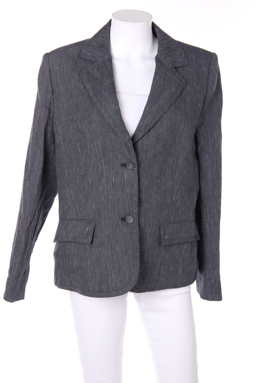 Nienhaus - Leinen-Blazer mit Nadelstreifen - D 42