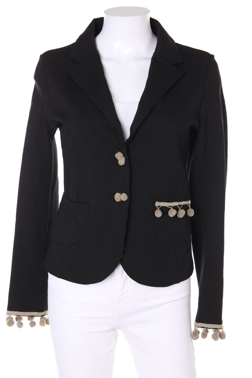 Dixie - Jersey-Blazer mit Applikationen - S