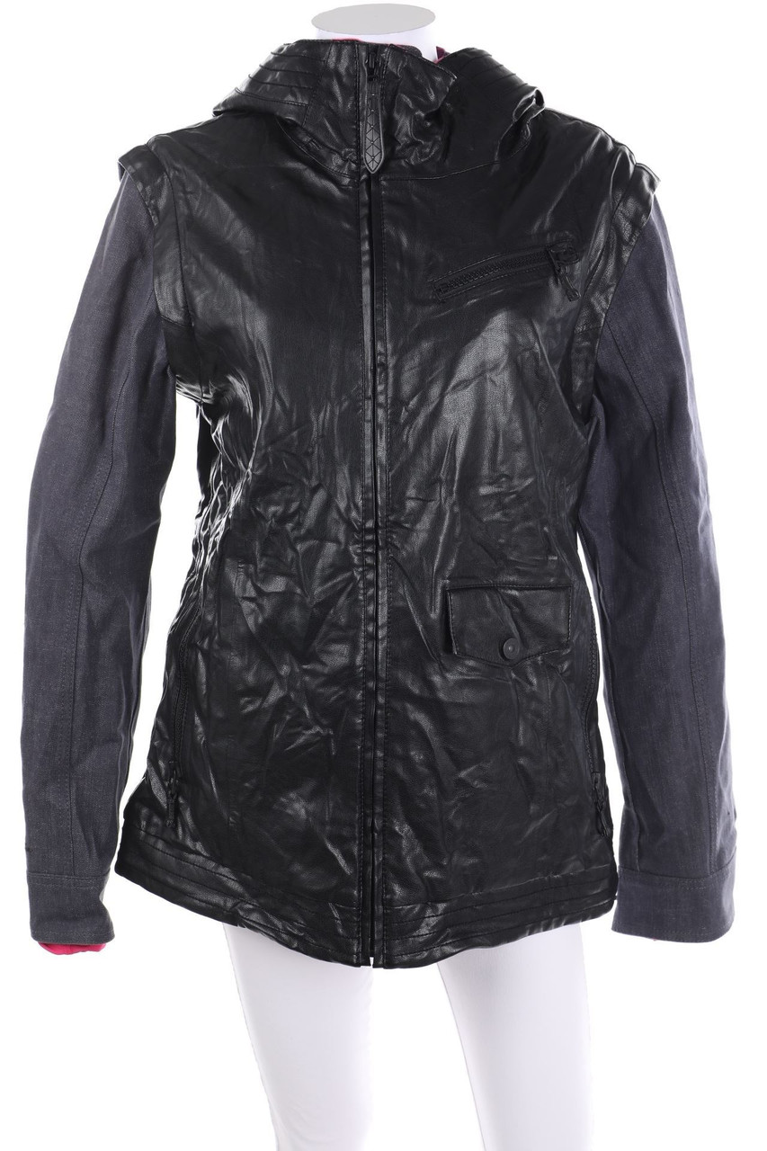 BURTON - Skijacke mit Kunstleder-Details - M