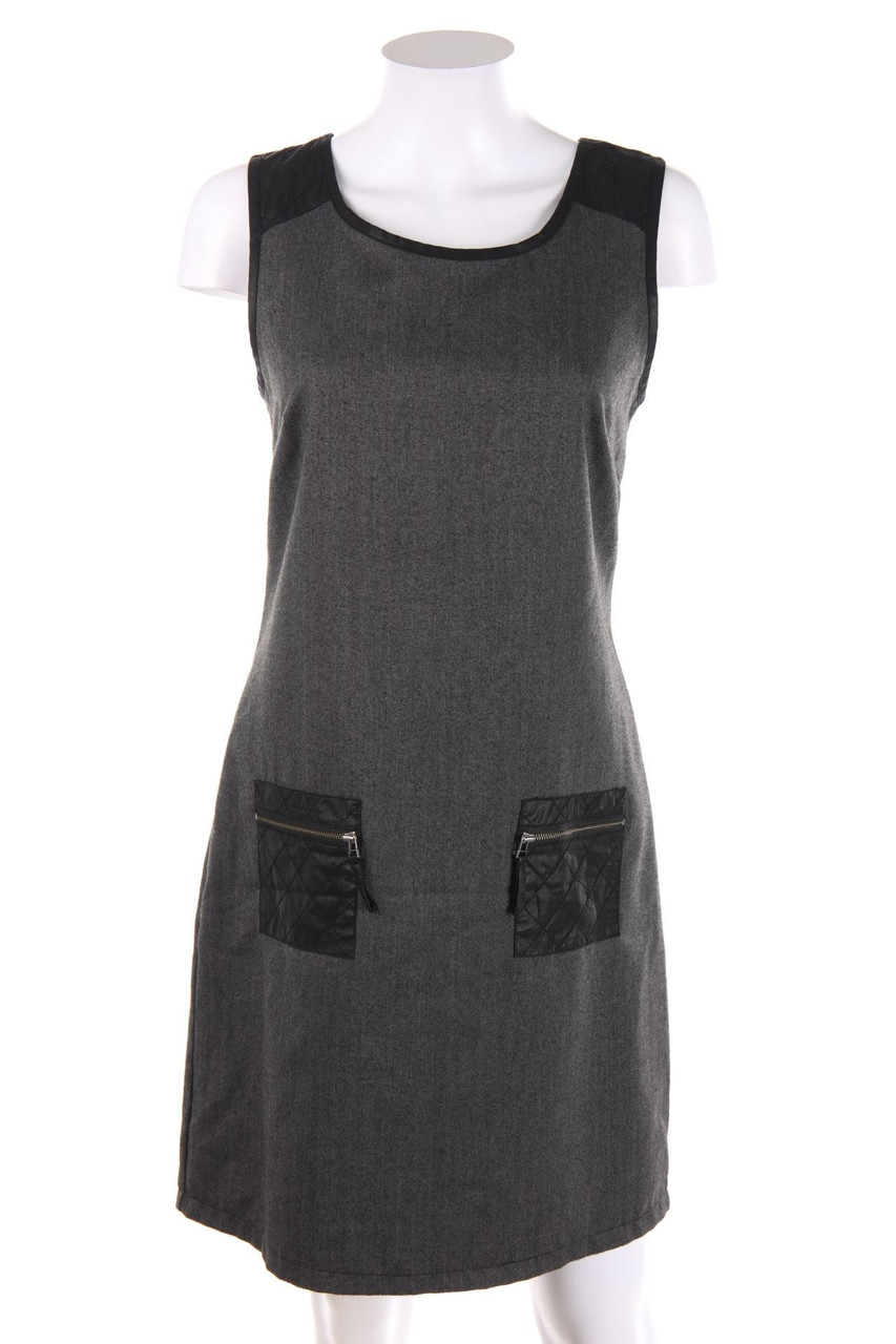 Street One - Shift-Kleid mit aufgesetzten Taschen - D 38