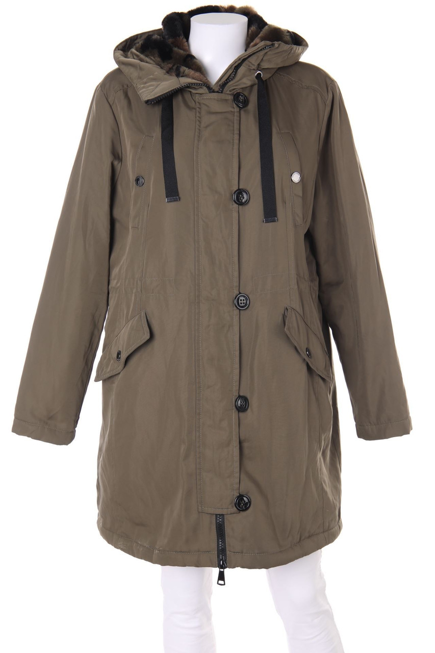 White Label - Parka mit Fake Fur-Besatz - D 44