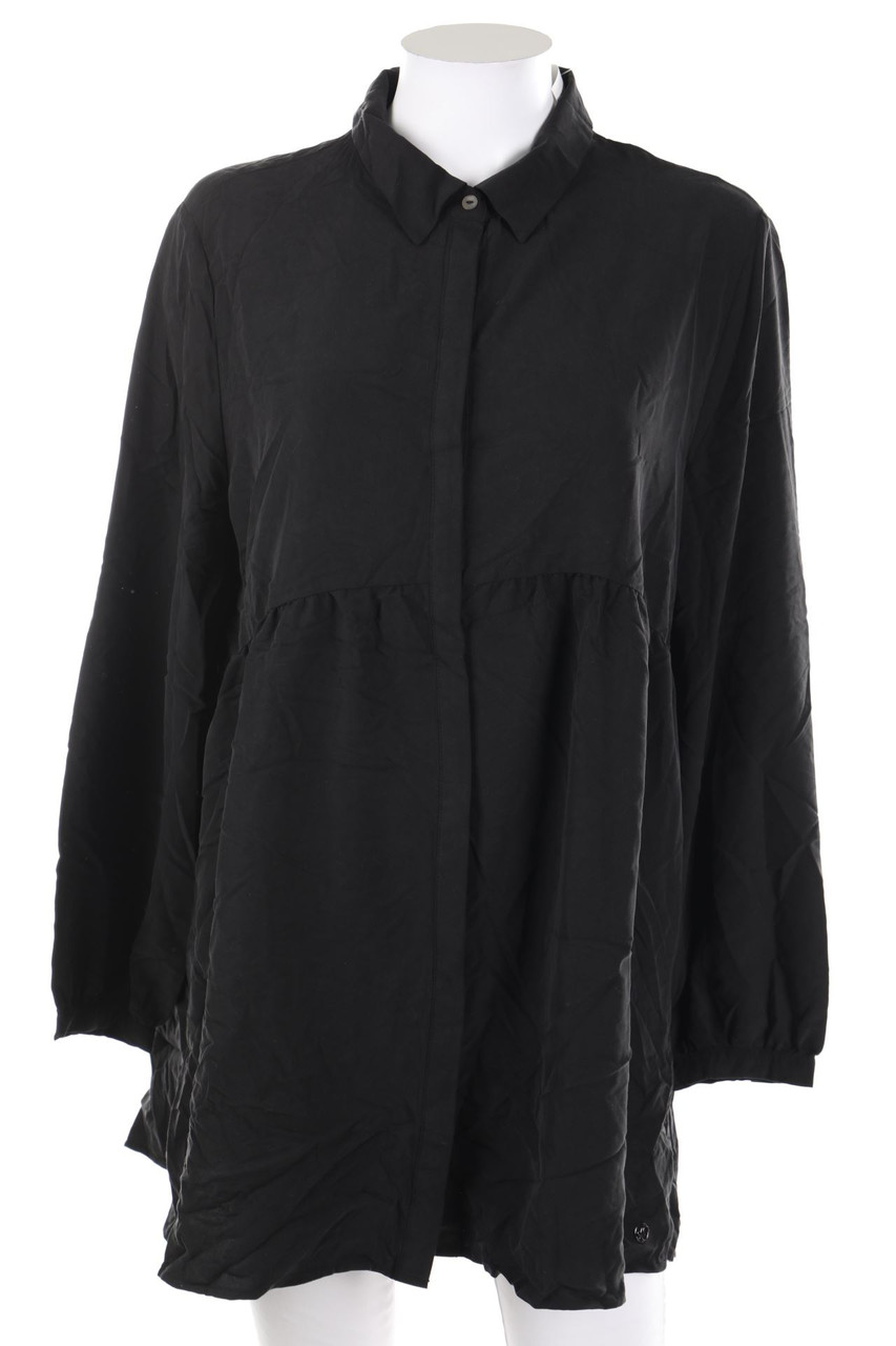 s.Oliver - Bluse mit Raffungen - XL