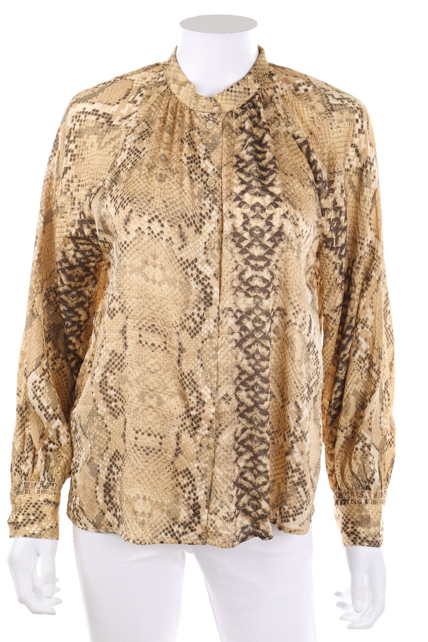 H&M - Bluse mit Animal-Print - XL