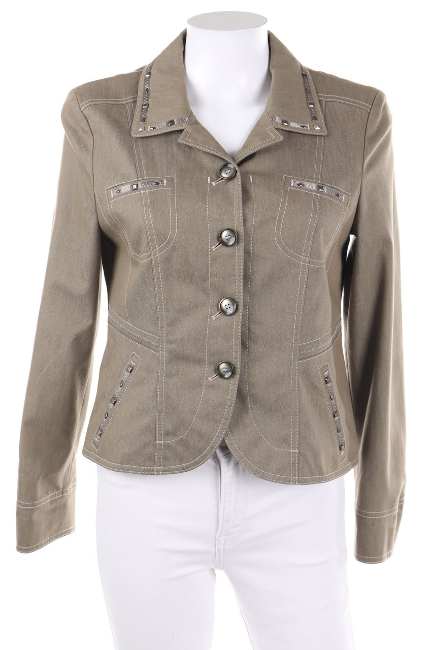 GERRY WEBER - Walk-Blazer mit Applikationen - D 36