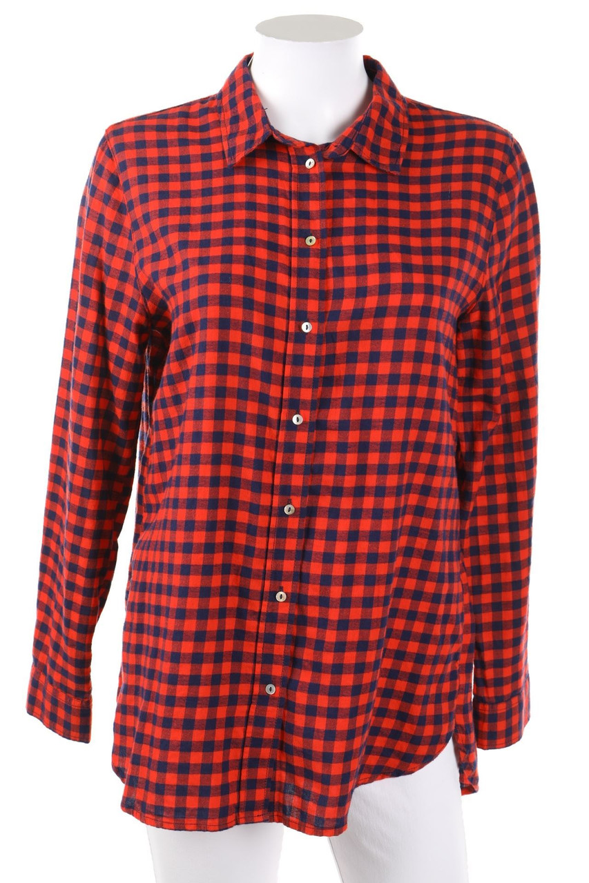 H&M - Bluse mit Karo-Muster - D 36