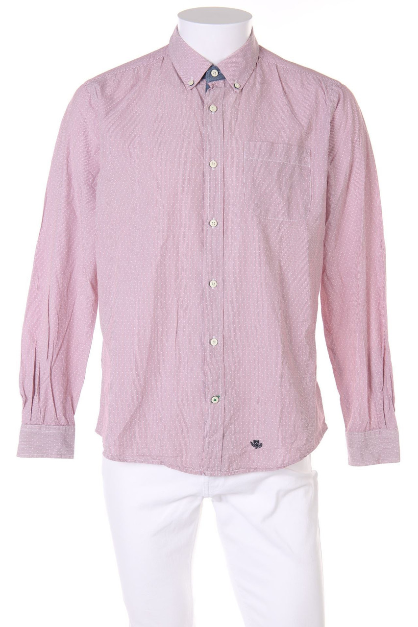 maddison weekend - gestreiftes Button-down-Hemd - M