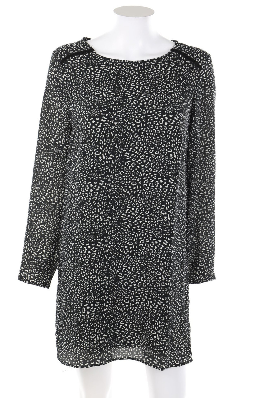 Bershka - Kleid mit Leo-Print - M