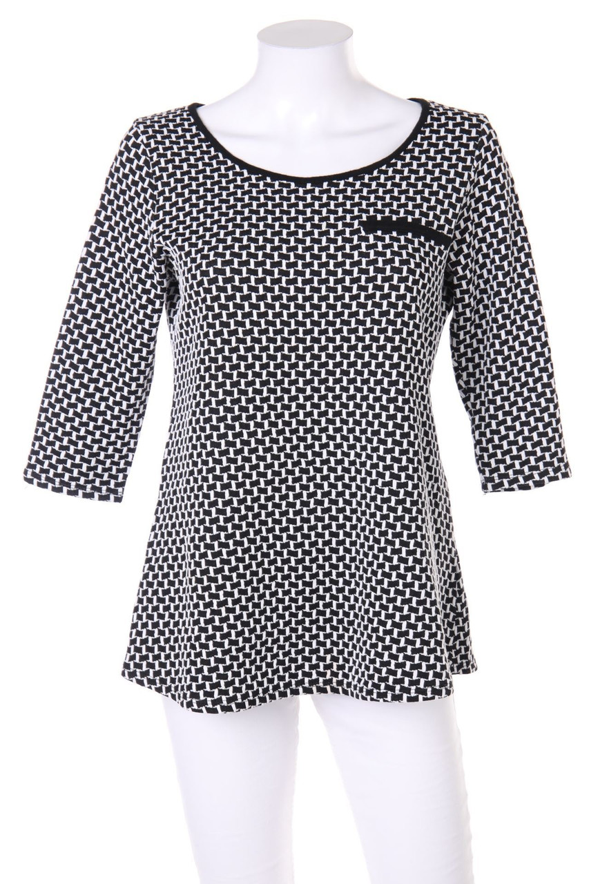 dressbarn - A-Linien-Strick-Pullover mit Muster - M