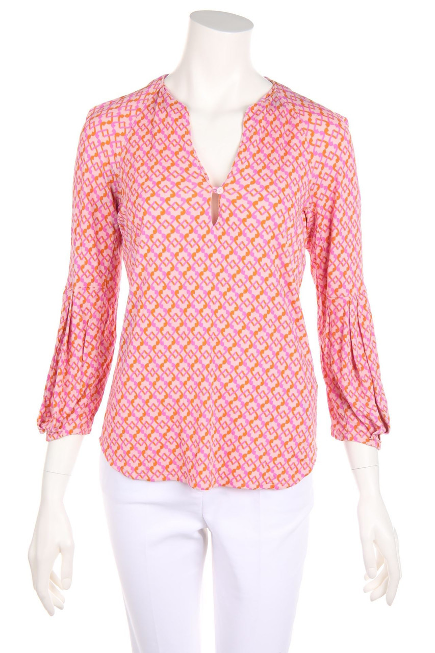 Hérion - Bluse aus Seide mit Print - D 38