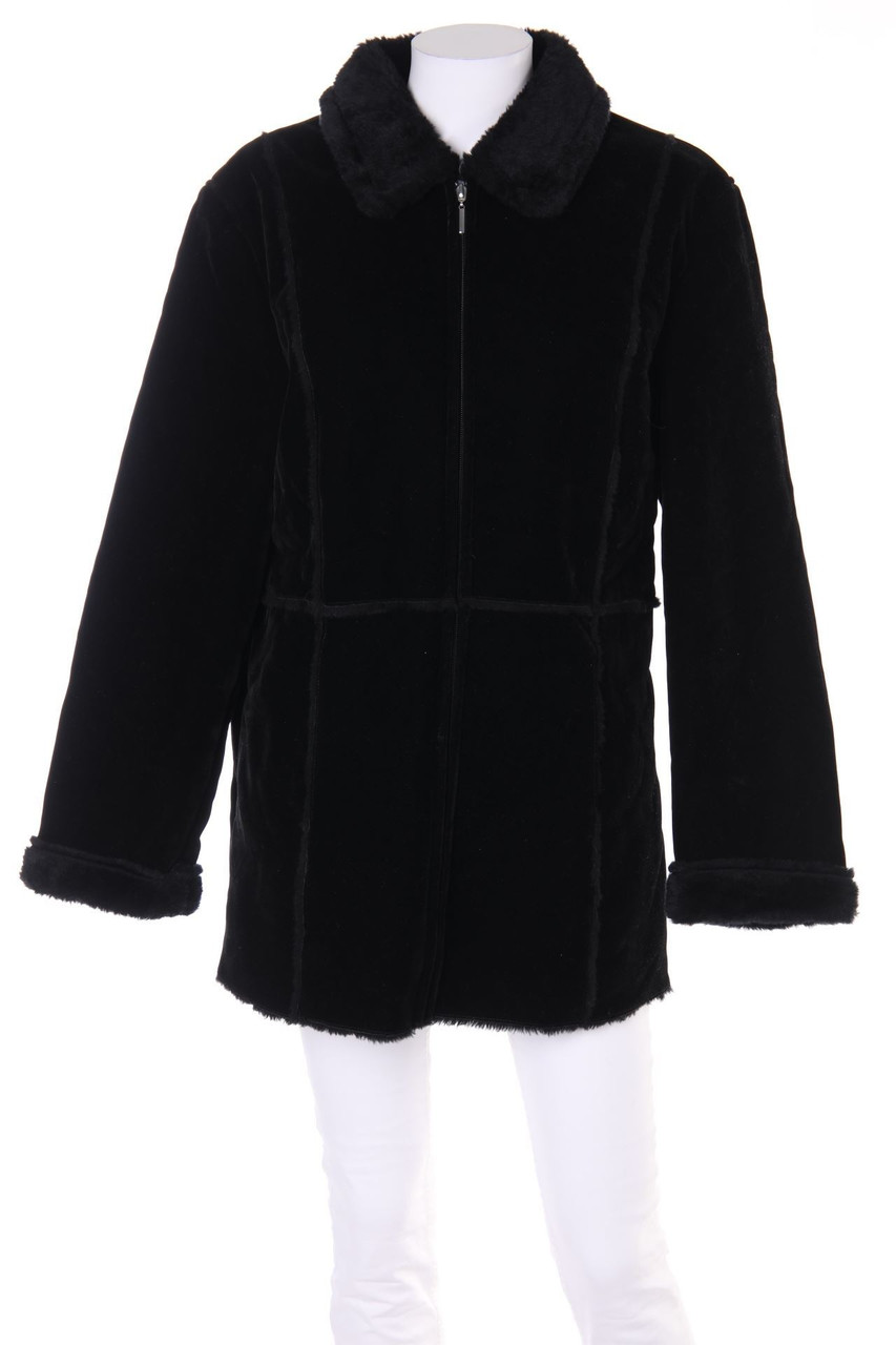 FASHION CONCEPT - Samt-Mantel - D 42