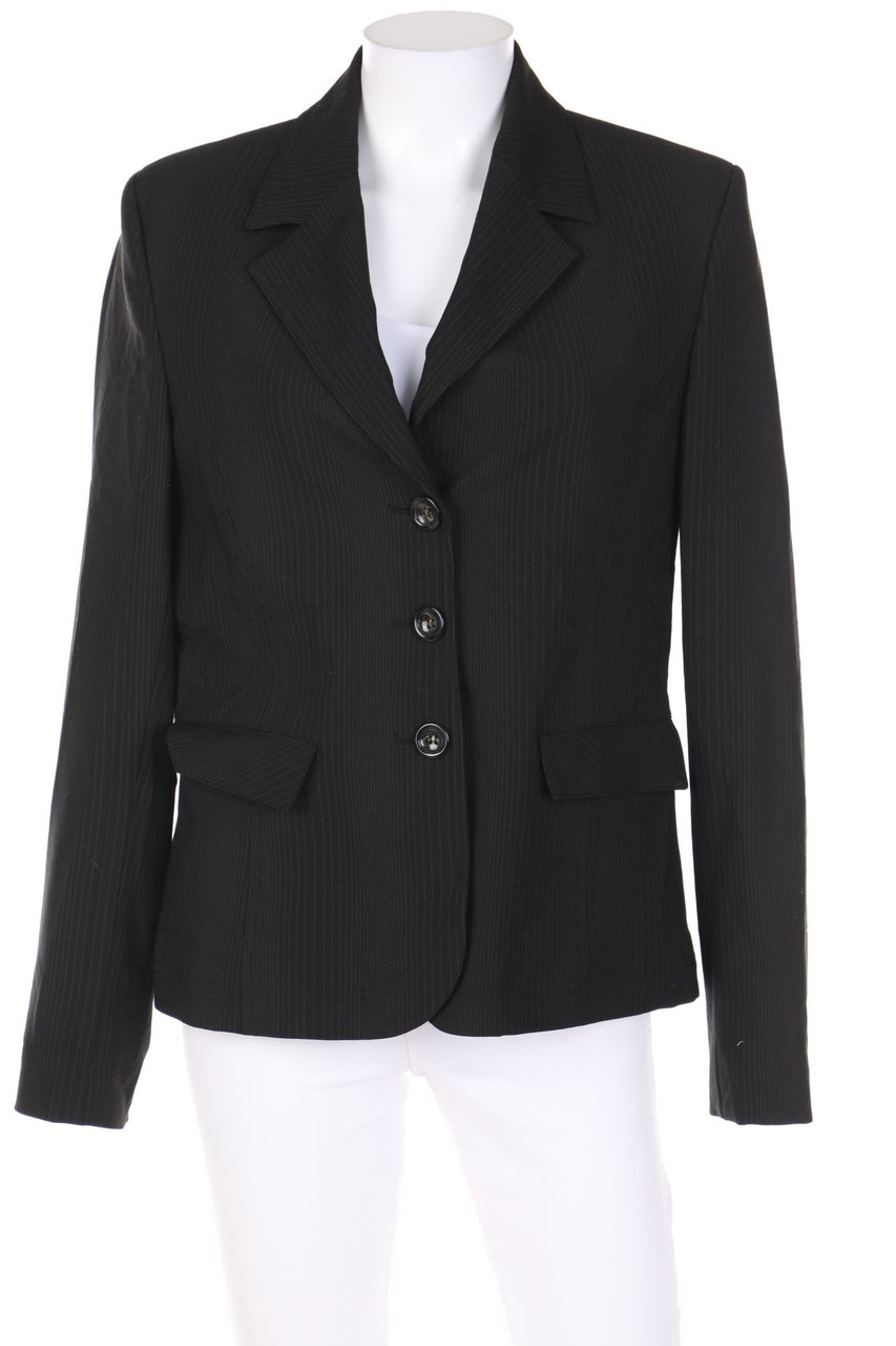 MORE & MORE - Blazer mit Reverskragen mit Nadelstreifen - D 40