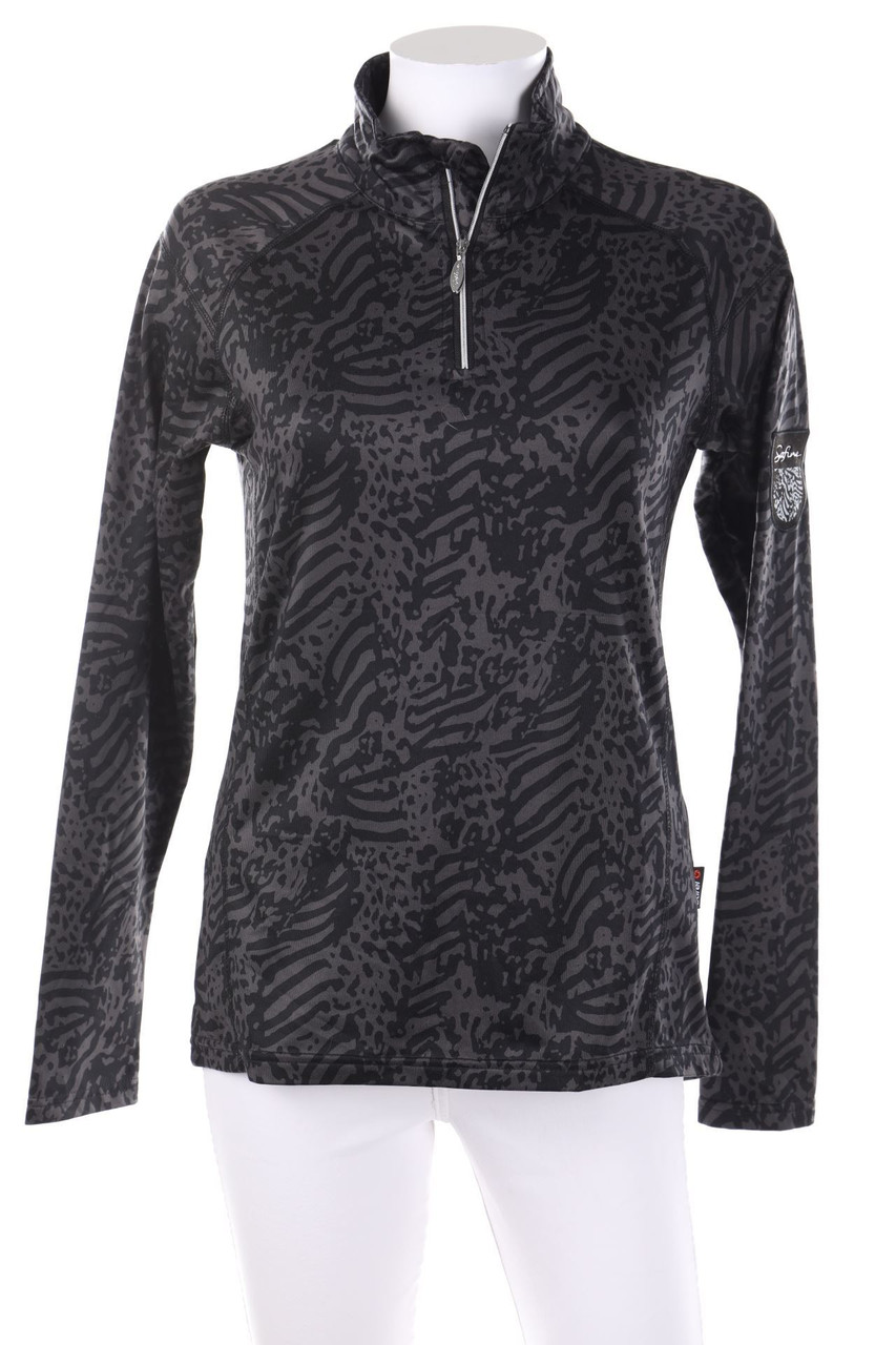Safine by ETIREL - Sport Longsleeve-Shirt mit Logo-Applikation - D 38