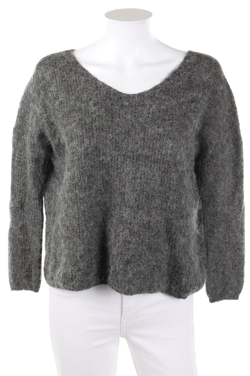 ONLY - Strick-Pullover mit Alpaka - XS