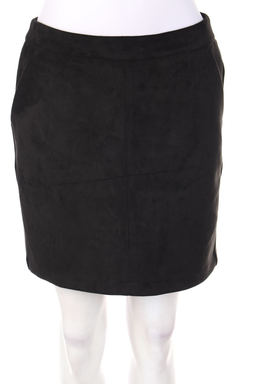 VERO MODA - Faux Leather-Mini-Rock - M