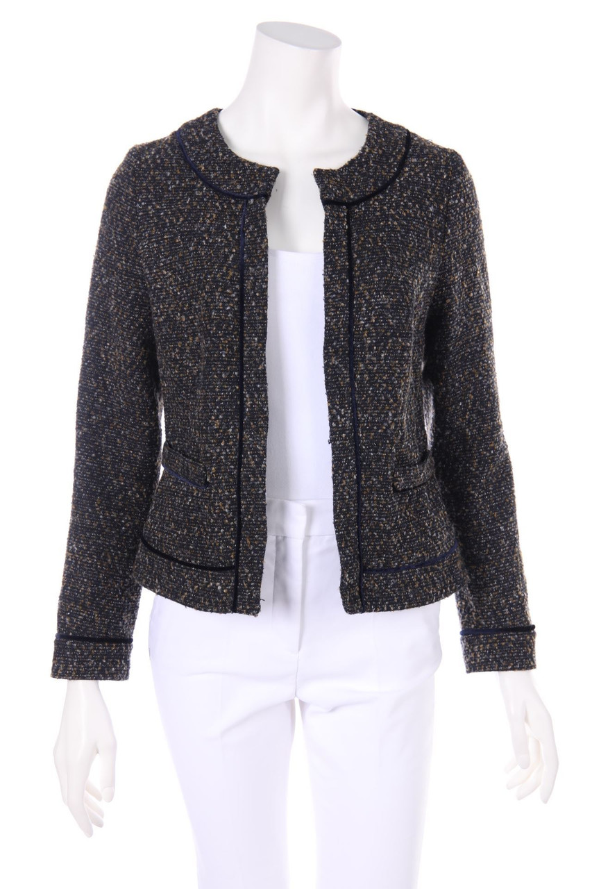 de Bijenkorf - Bouclé-Blazer mit Wolle - D 36