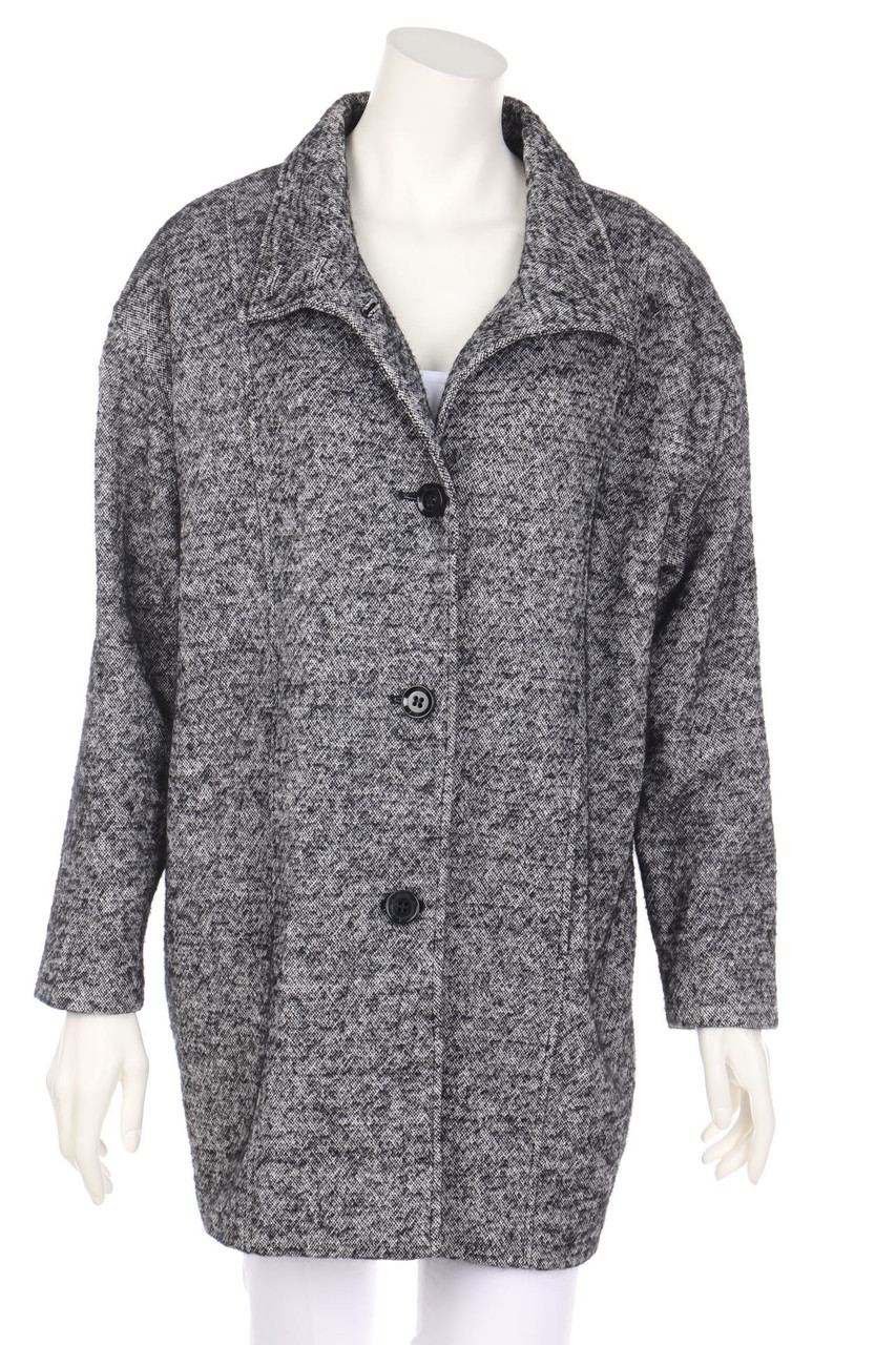 MARK ADAM - Oversize-Mantel mit Alpaka - D 40