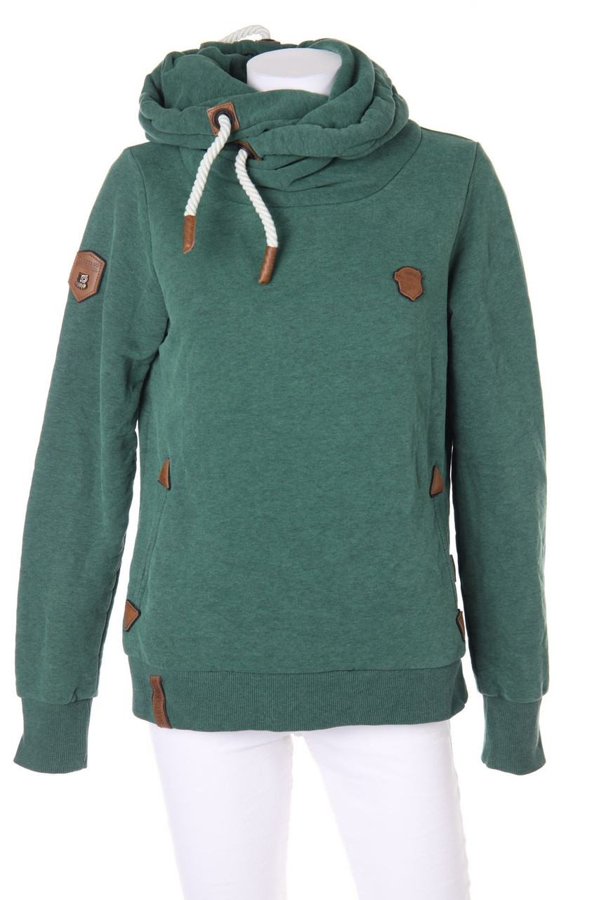 Naketano Hoodie Naketano Sweatjacke Damen Mint Naketano Sweatjacke
