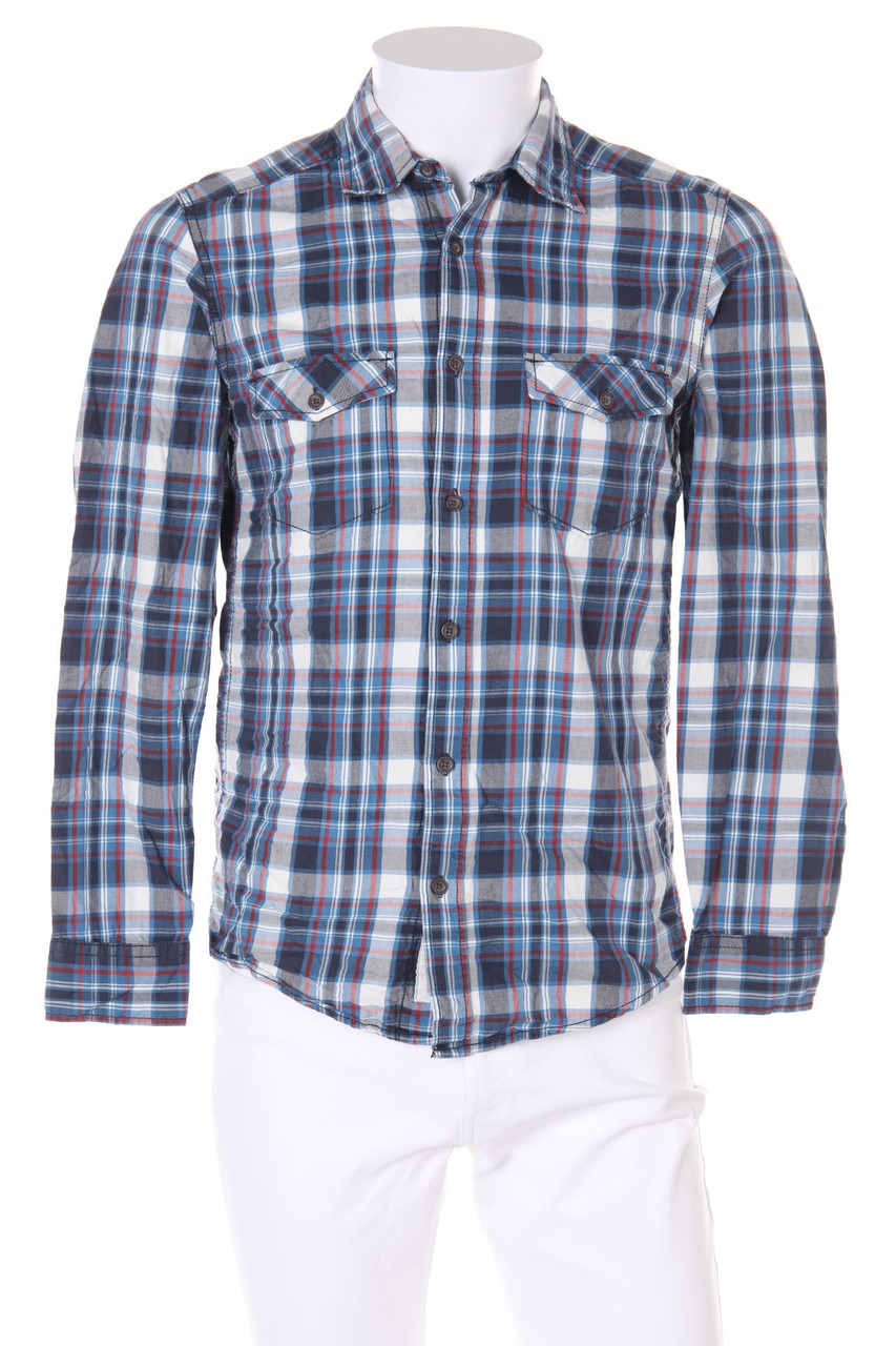 H&M LOGG - kariertes Hemd - S