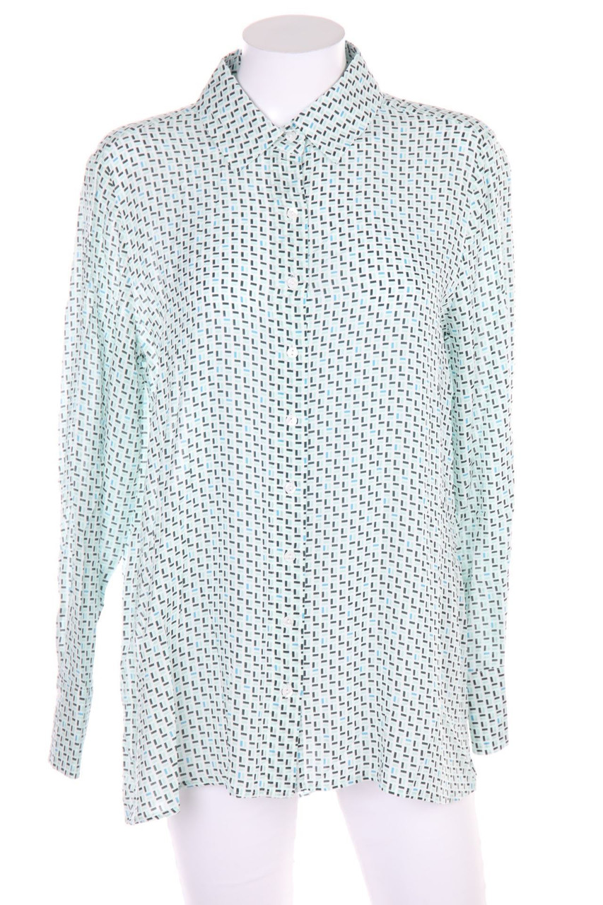 GERRY WEBER - Hemd-Bluse mit Geo-Print - D 42