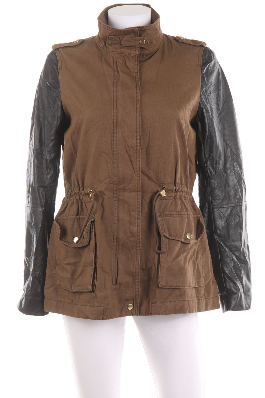 H&M - Parka mit Kunstleder-Details - D 36