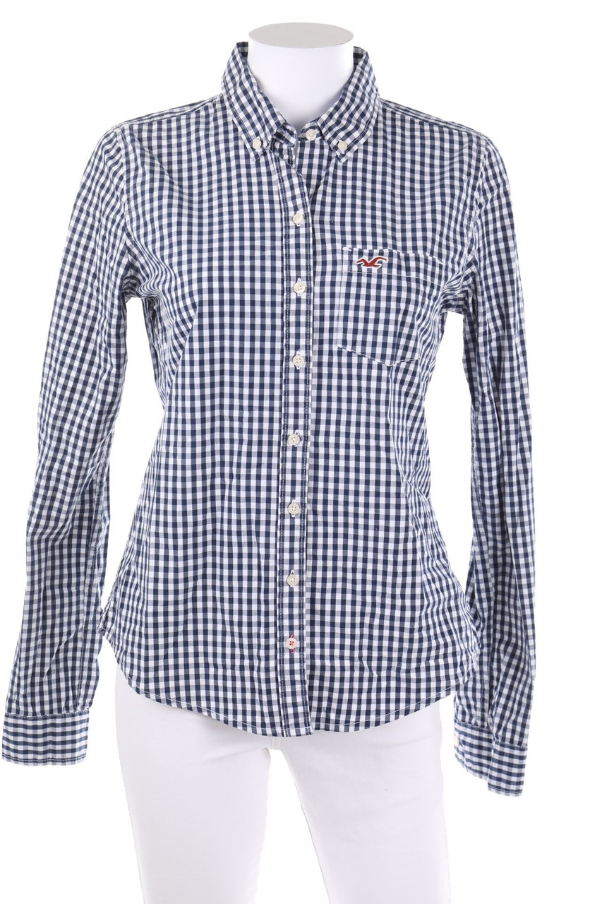 HOLLISTER - Bluse mit Karo-Muster - M