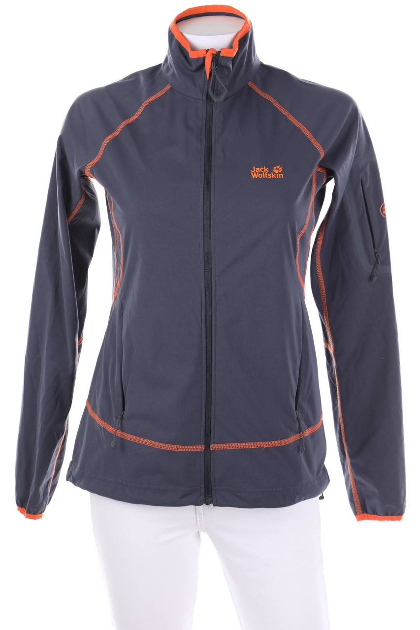 Jack Wolfskin - Trainingsjacke mit Logo-Print - S